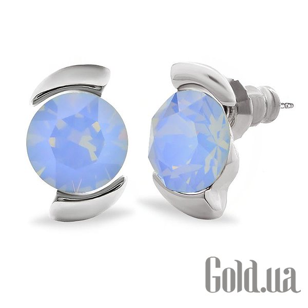 

Пусеты (гвоздики) Kobi, Стальной, Серьги с кристаллами Swarovski