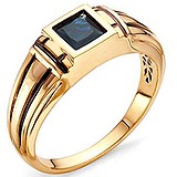 Женское золотое кольцо с сапфиром, 1630140