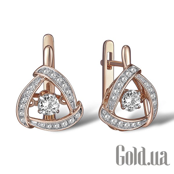 

Серьги Lurie Jewelry, Серебряные серьги с куб.циркониями