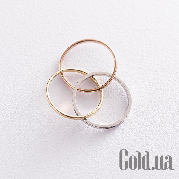 

Кольцо Украина, Женское золотое кольцо с куб. циркониями, 18.5