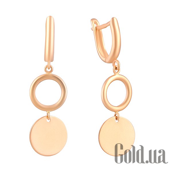 

Серьги с подвесками Fresh Jewelry, Золотые серьги