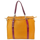 Laskara Дорожная сумка LK10240-yellow-purple, 1736381
