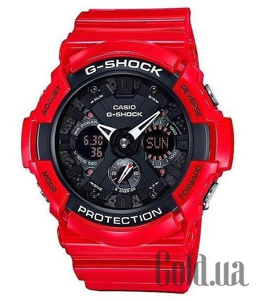 

Японские часы Casio, Мужские часы GA-201RD-4AER