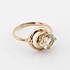 Женское золотое кольцо с кварцем - фото 2