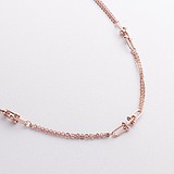 Золотое колье с куб. цирконием, 1796285