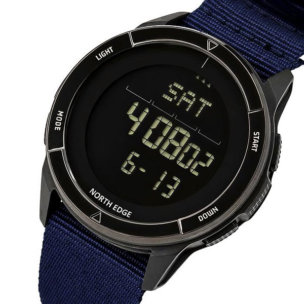 North Edge Мужские часы Alps Special Blue с компасом 3948 bt3948 – изображение 2