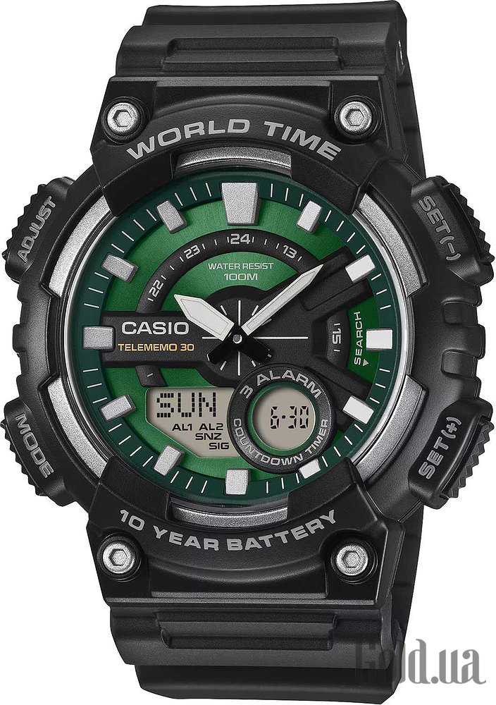 Casio Мужские часы AEQ-110W-3A2 AEQ-110W-3A2