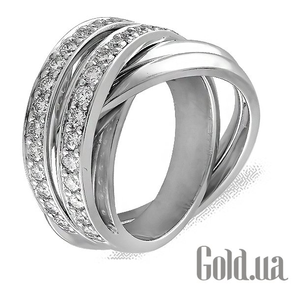 

Кольцо Lurie Jewelry, Женское золотое кольцо с бриллиантами, 16.5