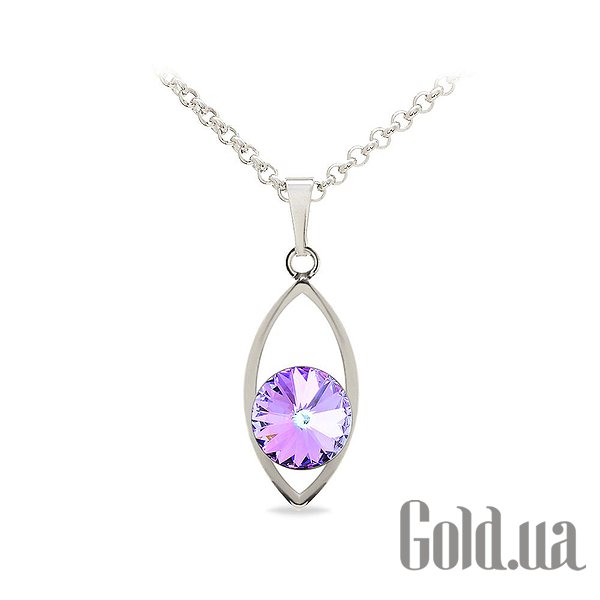 

Женские колье и кулоны Kobi, Стальной, Кулон с цепочкой с кристаллом Swarovski