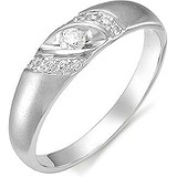 Золотое обручальное кольцо с бриллиантами, 1633470