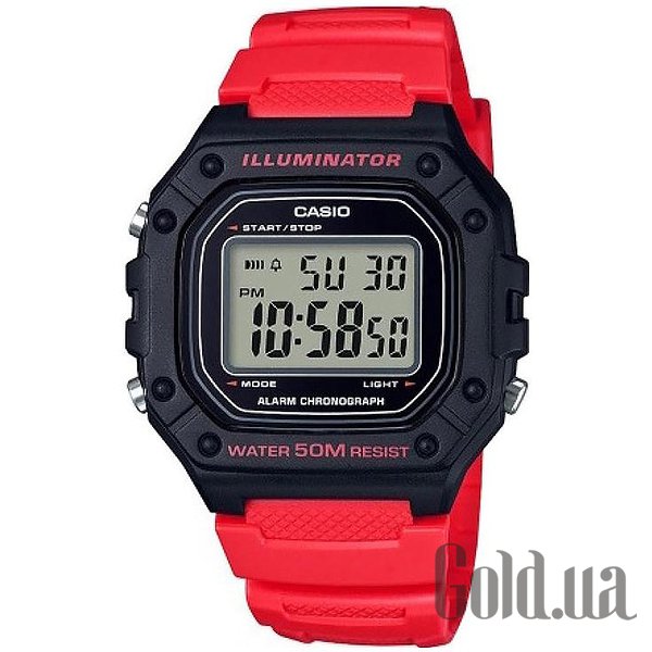

Японские часы Casio, Мужские часы Collection W-218H-4BVEF