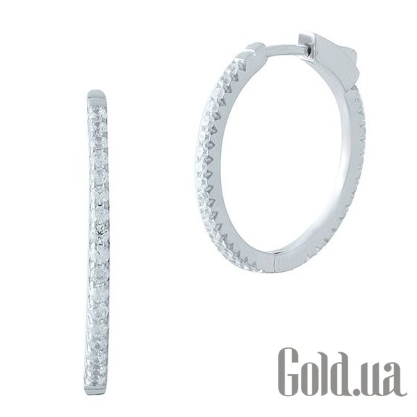 

Серьги Fresh Jewelry, Серебряные серьги с куб. циркониями