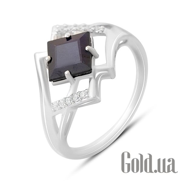 

Женские кольца Fresh Jewelry, Женское серебряное кольцо с куб. циркониями и сапфиром, 17