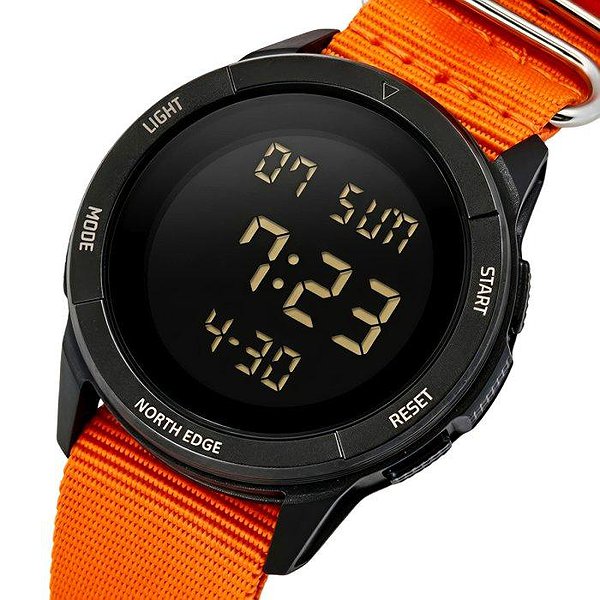 North Edge Мужские часы Terrax Special Orange с компасом 3950 bt3950 – изображение 2