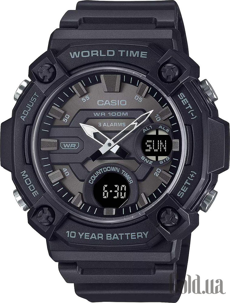 Casio Мужские часы AEQ-120W-1B AEQ-120W-1B