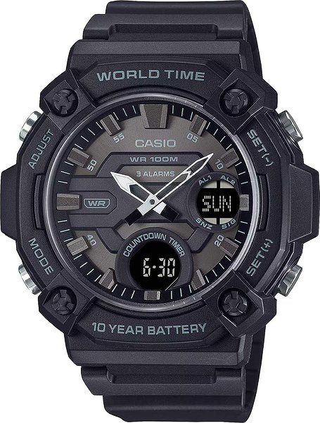 Casio Мужские часы AEQ-120W-1B AEQ-120W-1B