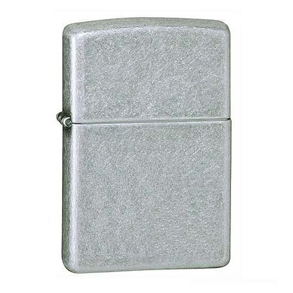 Zippo Antique Silver Plate 121FB