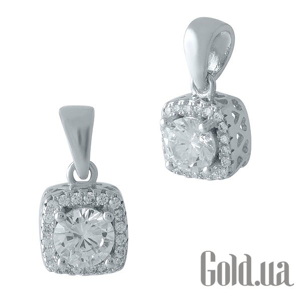 

Женские кулоны Fresh Jewelry, Серебряный кулон с куб. циркониями