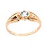 Женское золотое кольцо с топазом - фото 2