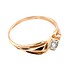 Женское золотое кольцо с топазом - фото 3