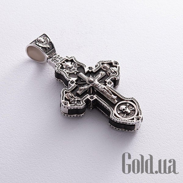 

Кулон-крестик Украина, Серебряный кулон