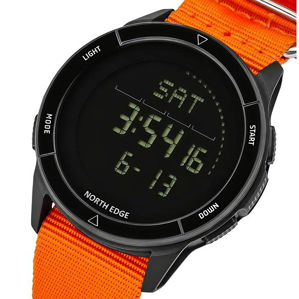 North Edge Мужские часы Alps Special Orange с компасом 3947 bt3947 – изображение 2