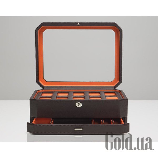

Шкатулка для часов Wolf, Шкатулка для часов и украшений Windsor 10 pc Watch Box w/Drawer 458606
