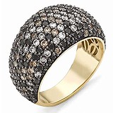 Женское золотое кольцо с бриллиантами, 1556160