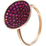 Женское золотое кольцо с рубинами, 1609920