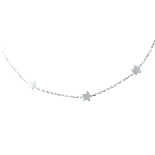 Серебряное колье