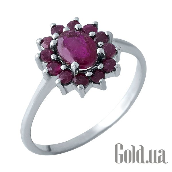 

Женские кольца Fresh Jewelry, Женское серебряное кольцо с рубинами, 18.5