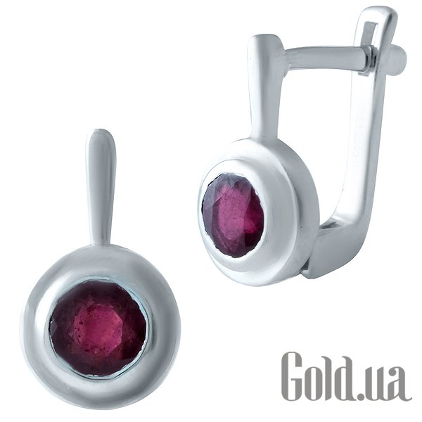 

Серьги Fresh Jewelry, Серебряные серьги с рубинами