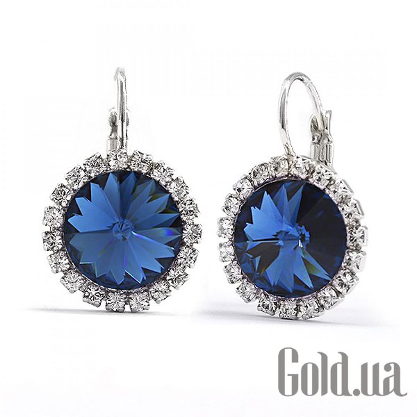 

Серьги Kobi, Стальной, Серьги с кристаллами Swarovski