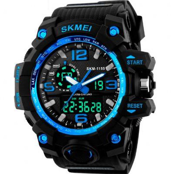 Skmei Мужские часы Hamlet Blue 1204