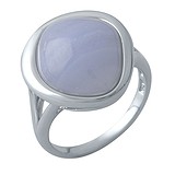 Женское серебряное кольцо с агатом, 1681089