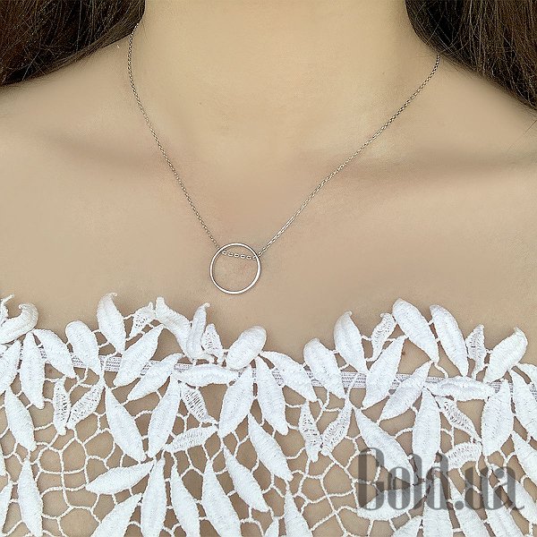 Жіночі кольє Fresh Jewelry срібне кольє, 45