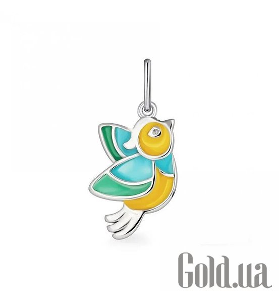 

Детский кулон Silvex925, Серебряный кулон с эмалью