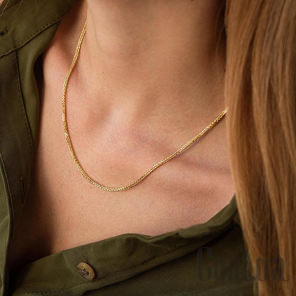 

Женская цепь Украина, Золотая цепочка, 45