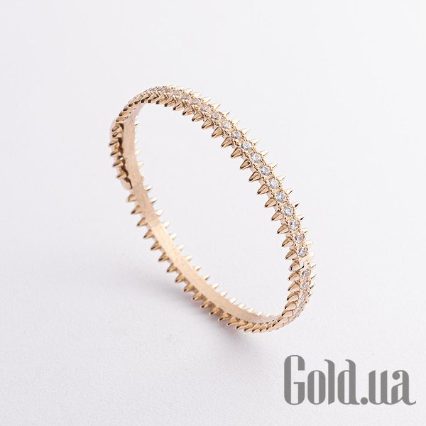 

Браслет Украина, Женский золотой браслет с куб. циркониями, 17