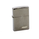 Zippo Black Ice w/Zippo Logo - Laser 150 ZL