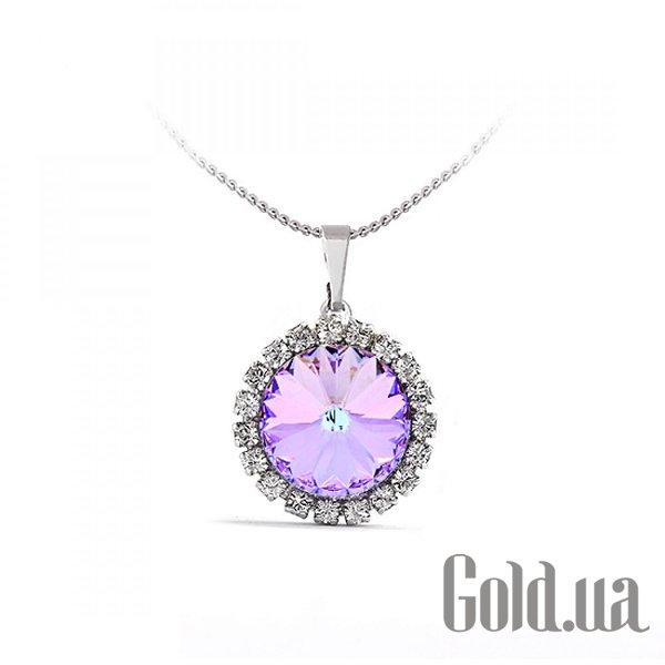 

Женские колье и кулоны Kobi, Стальной, Кулон с цепочкой с кристаллами Swarovski