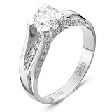 Золотое кольцо с бриллиантами, 1553858
