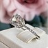 Женское серебряное кольцо с куб. циркониями - фото 8