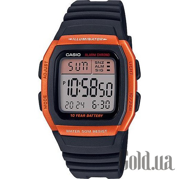 

Японские часы Casio, Мужские часы W-96H-4A2VEF