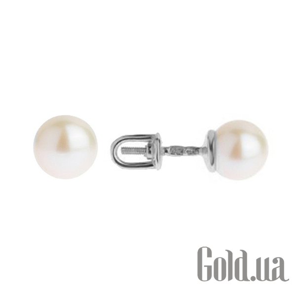 

Серьги-гвоздики Украина, Золотые серьги с культив. жемчугом