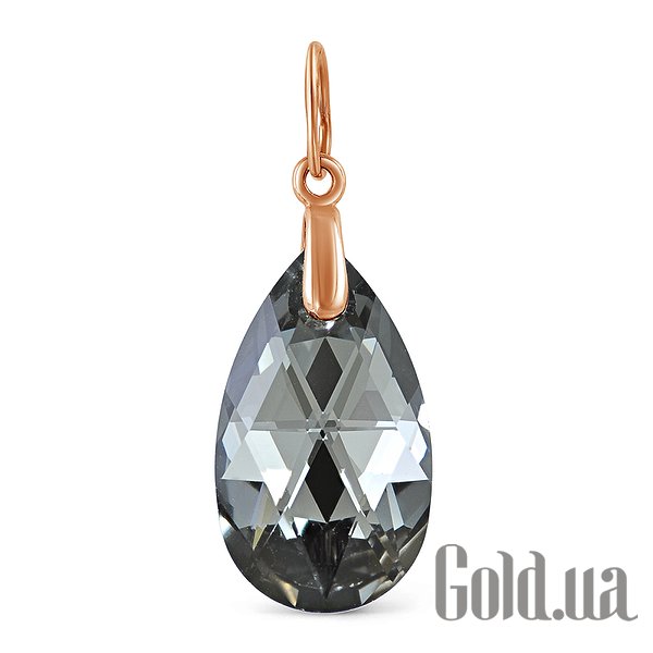 

Женский кулон Украина, Золотой кулон с кристаллом Swarovski