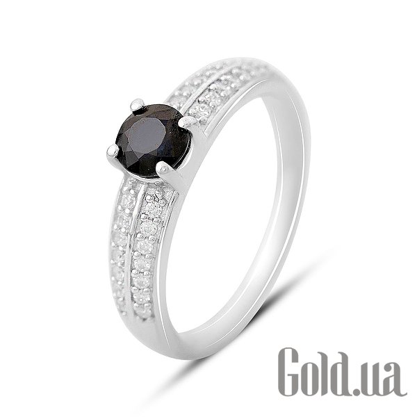 

Женские кольца Fresh Jewelry, Женское серебряное кольцо с куб. циркониями и сапфиром