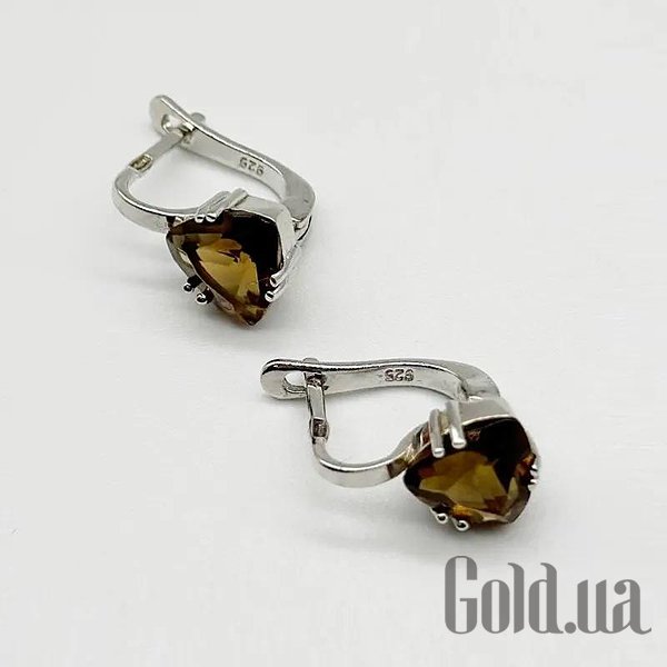 

Серьги Silvex925, Серебряные серьги с куб. циркониями
