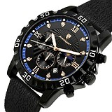 Poedagar Мужские часы Extra Prestige Black 3878, 1799106