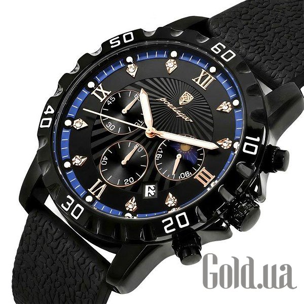 Poedagar Мужские часы Extra Prestige Black 3878 bt3878